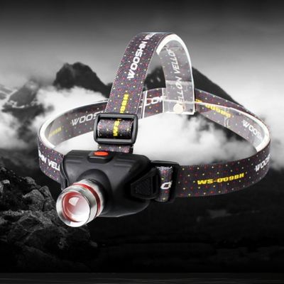 AAA사용 V5 LED 칩셋 줌기능 LED헤드랜턴(WF01126)