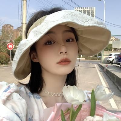 라롤 양면 리버시블 셔링 챙넓은 썬캡 버킷햇