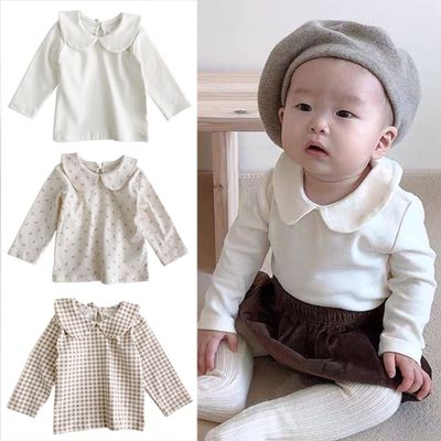 꽃무지체크둥근카라긴팔아동블라우스204972(WEBE99D)