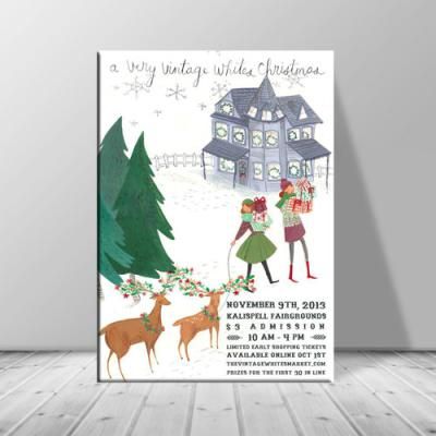 크리스마스데코 빈티지 스노우맨 산타 ch-075 (4호)