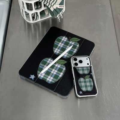 vintage gingham patch [아이패드 케이스]