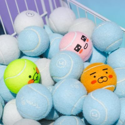 카카오프렌즈 치얼업 캐릭터 테니스공 2구 세트