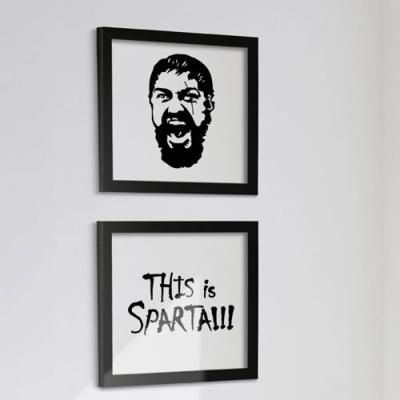 ps166-이것이스파르타다_투명액자