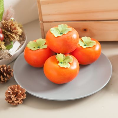 감 모형 과일 Atype (2PCS) 빵 채소 모조 인조 장식