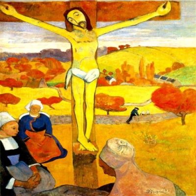  [DIY명화]P4-2024 폴고갱의 황색의그리스도  
