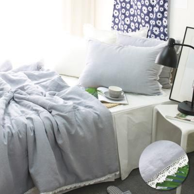 벨라 레이스 린넨 텐셀 여름이불 단품 SS 그레이