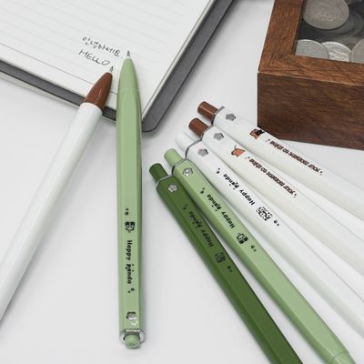 귀여운 캐릭터 모양 퓨어 0.5mm 볼펜 1+1