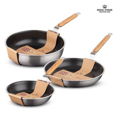 로얄튜더 리버티 통3중 하이후라이팬 22cm