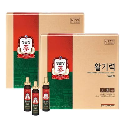 [정관장 공식] 활기력 20ml x 16병 2박스 (32일분)