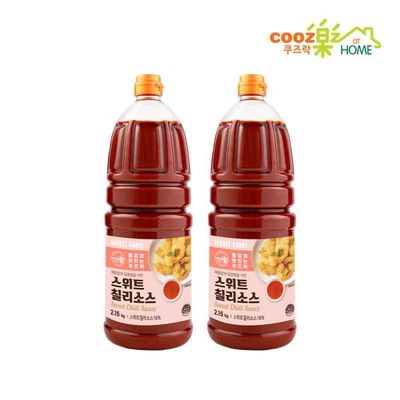 쿠즈락 스위트 칠리소스(PET) 2.15kg 2통