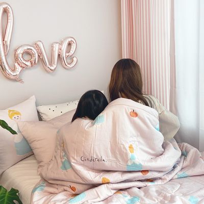 [드로잉에이미] 신데렐라 사계절 차렵 이불 세트