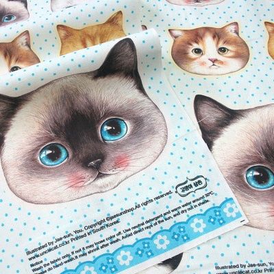 DIY패브릭 - 오후반 출석부 (약33X47cm)