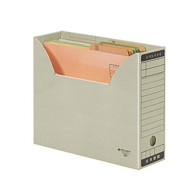 문서보관상자 F192-76 회색 A4 정부화일보관