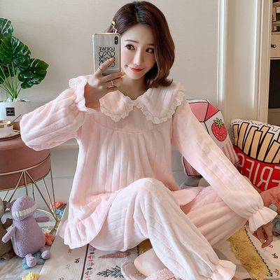 여성 데일리 잠옷 이루 윈터 코지 홈웨어