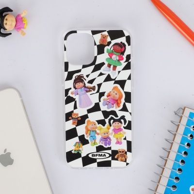 베이비 체커보드 젤하드 폰케이스