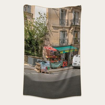 슈퍼마켓 135x230 쉬폰 패브릭포스터