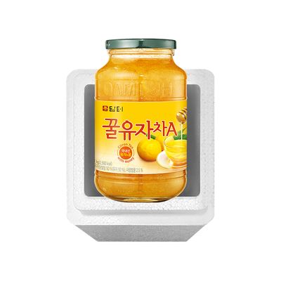 담터 꿀 유자차 A 1kg (스티로폼 포장)