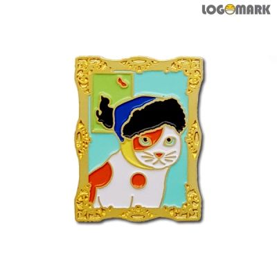 아트냥 뺏지 시리즈 - 빈센트 냥 고흐