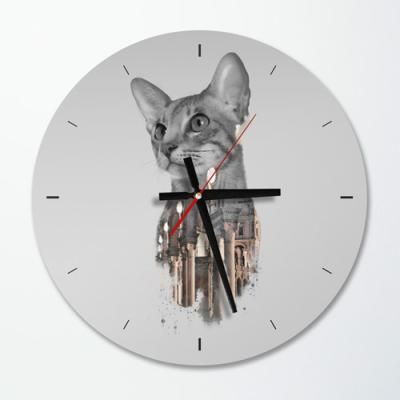 ib164-도시풍경을품은동물들_인테리어벽시계