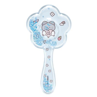 아트박스 스팽글헤어브러시 플라워