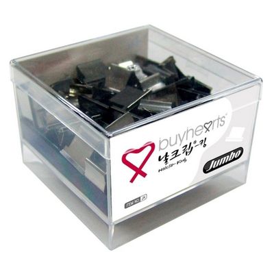 바이하츠 점보 실버날크립 날 킹 JK 날클립 제철 80매