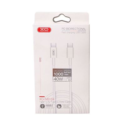 데이터 케이블 C타입-C타입 XO-NB124(WFE6D84)