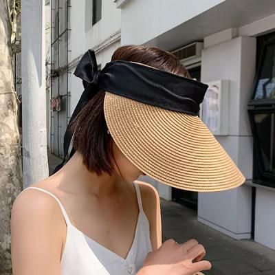 마인 자외선차단 라탄 왕골 밀짚모자 썬캡