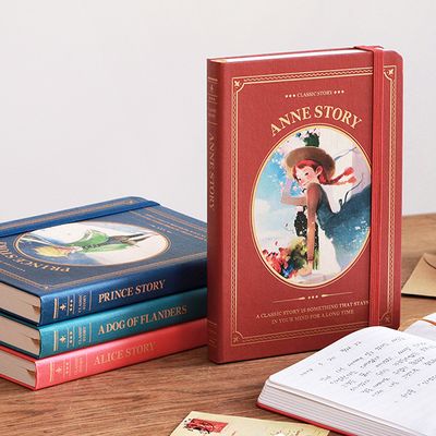 클래식 B6 라인 밴드노트 (유선, 양장노트)