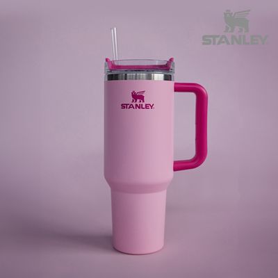 스탠리 퀜처 H2.0 플로우스테이트 40oz 플라밍고핑크