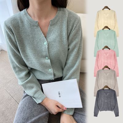 여성 데일리 엘로아 데일리 하찌 캐시 가디건