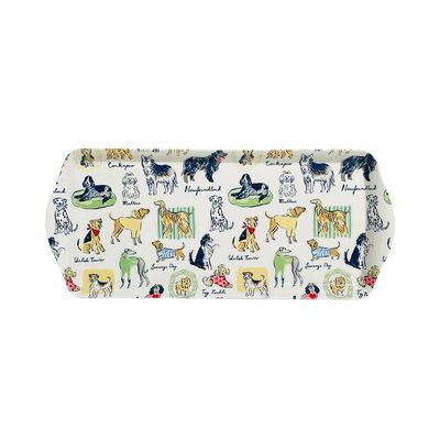 베스트인쇼 강아지 멜라민 쟁반 (중)