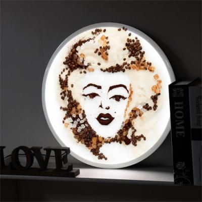 nc893-LED액자45R_마를린몬로_LED사인