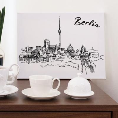 ah766-캔버스액자33.4x24.2_세계도시풍경