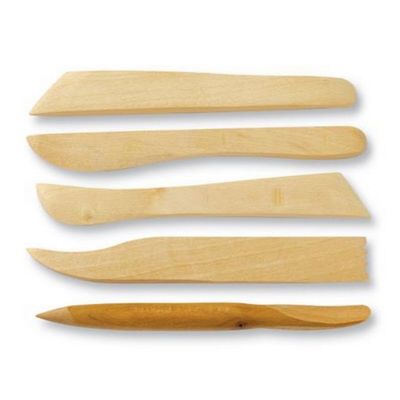 신한 조소용구 5본조 자작나무소 15CM 조소용품