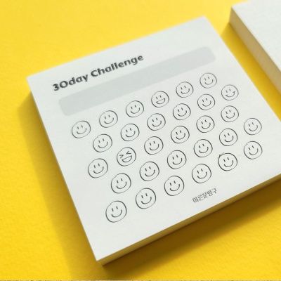 30일 챌린지 스마일 습관 트래커  30 Days Challenge