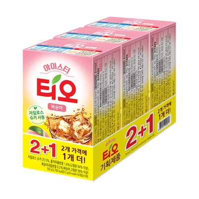 기획) 티오 아이스티 복숭아맛 234g 2+1