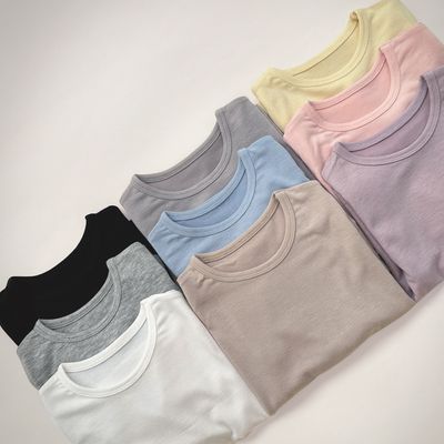 [예루예나]아동 긴팔티 스판 라운드 하루 주니어