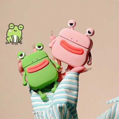 에어팟 3 2 1 프로 pro2 귀여운 개구리 실리콘 케이스