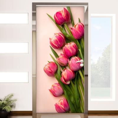 tl391-러블리튤립_현관문시트지