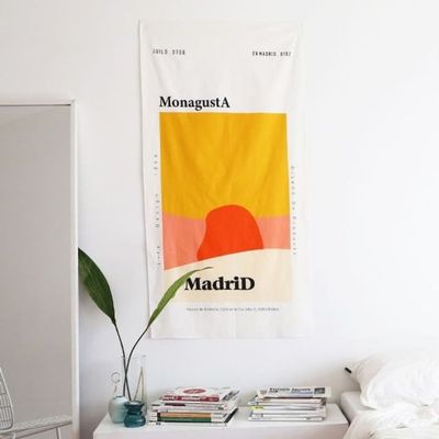 MonagustA 패브릭 포스터/마드리드(WE2309A)