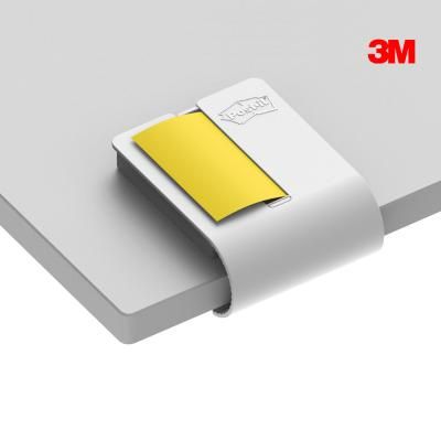 3M 포스트잇 강한점착용 클립 디스펜서 화이트