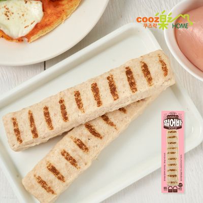 쿠즈락앳홈 닭가슴살 밀어바 오리지널 80g 1팩