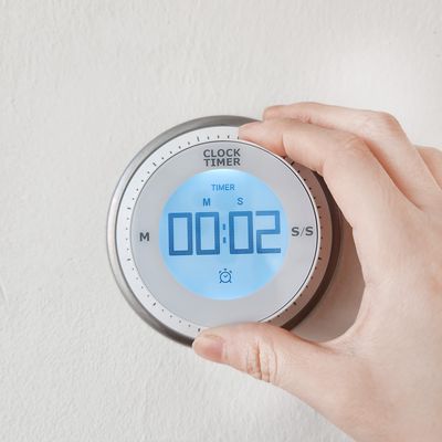 노바 디지털 아날로그 휠 타이머 시계 ML287 스톱워치