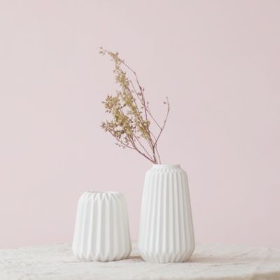 도로시 화이트 꽃병