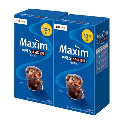 맥심 아이스 스위트 블랙 커피믹스 220T