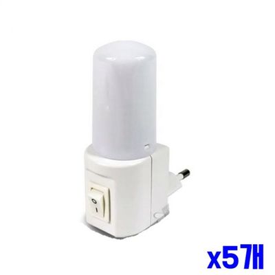bns LED 수면등 취침등 무드등 라이트 x5개 조명용품 조명(WFLISCW)