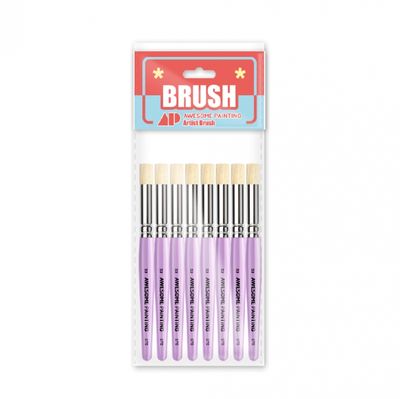 어썸페인팅 AP 스텐실 붓 STICK 3호 8개입