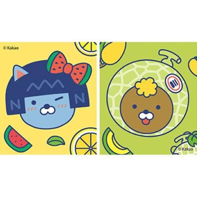 DIY 보석십자수 카카오프렌즈 프루티 네오&제이지