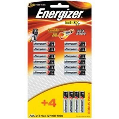 [에너자이저] 에너자이저건전지MAX AAA (12P+4P) [판/1] 332149