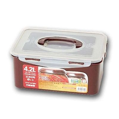 밀폐용기 (5호소 4.2L) 주방용품 김치통(WFHOONC)